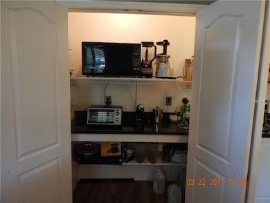 One of two Pantries/storage