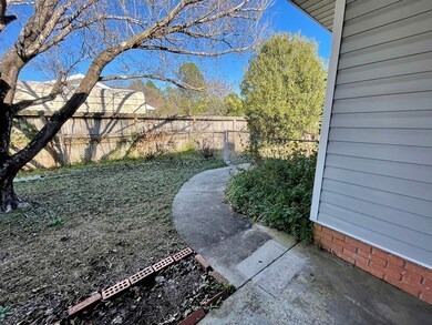 Walk way to backyard