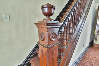 Original detailed handrails add character
