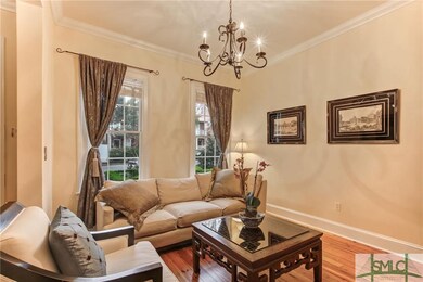 Tasteful furnishings are elegant & comfortable.
