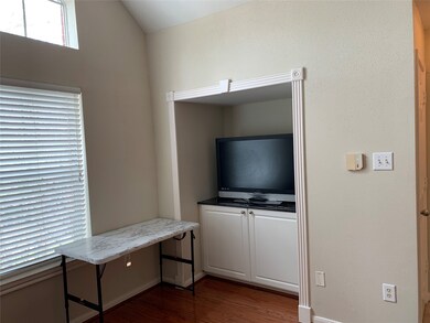 Niche is complete with TV.