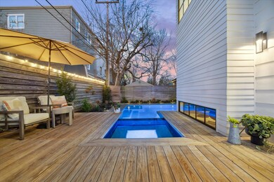 Indoor living is seamlessly connected to the backy