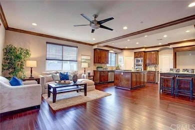 Huge open floor plan with eat-in kitchen and famil