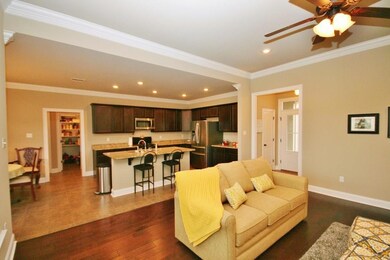 Family room, kitchen