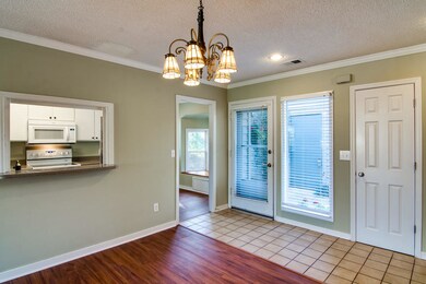 Tiled foyer