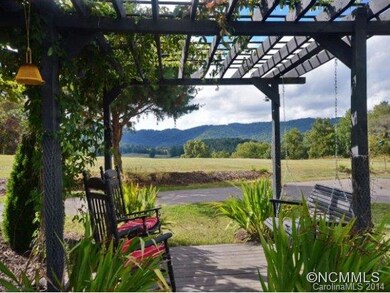 Pergola sitting area
