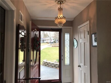 Foyer and quiet neighborhood