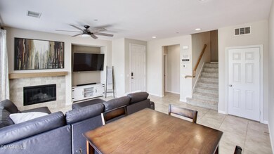 Living room view from Dining area