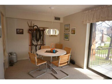 Dining Room. Dining area off of kitchen with view 