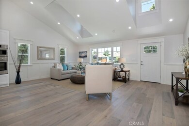 Living room and entry area.