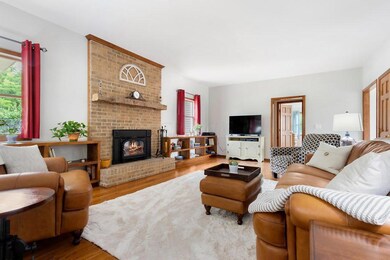 Cozy Woodburning Fireplace