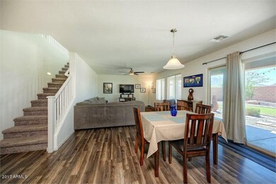Family Room and Breakfast area