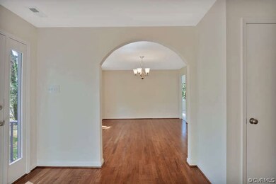 View from Foyer into  Dining Room ~ Newly refinish