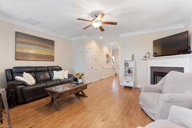 Another View of the Large Living Room and Amazing Floors!