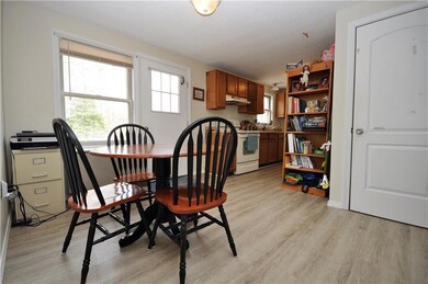 Dining room facing into the kitchen.