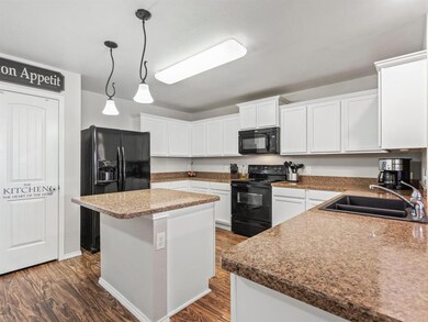 Lots of counter and cabinet space