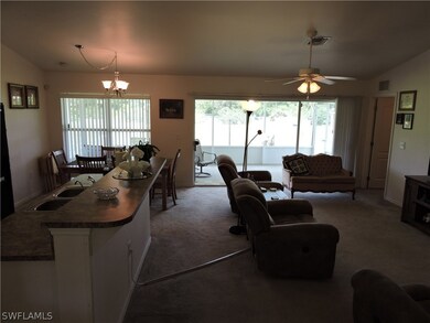 Family room view from entrance area