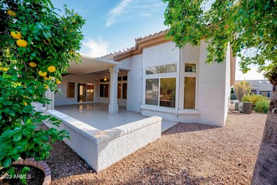 view of back of home