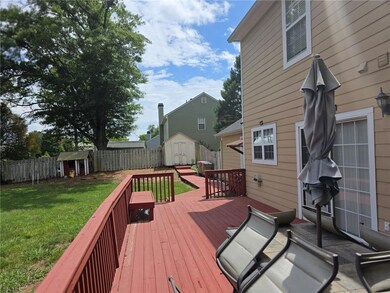 View of deck
