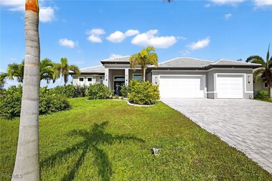 Prairie-style house featuring an attached garage,