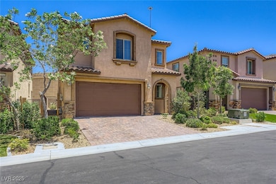 Mediterranean / spanish-style home featuring an at