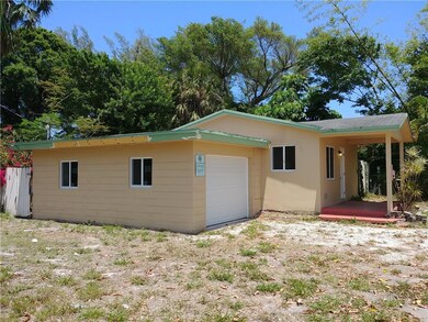 Cottage and garage