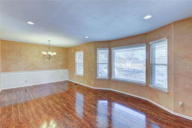 Formal Living off of entry with bay window