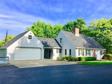 23x22 Two Stall detached garage connects via a bre