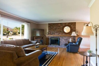Original Hardwood Floors. Gas Fireplace in Living 