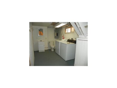 Laundry Area. Completely refinished basement floor
