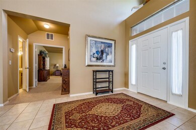 A private hallway leads to the spacious master sui