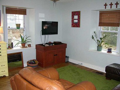 Living Room. Living room with hardwood floor