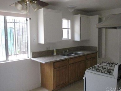 Kitchen with new tile floor