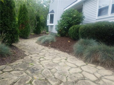 Nice winding pathway to the front door