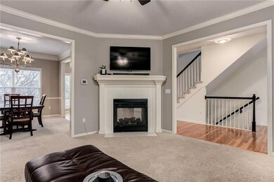 Living and Dining Rooms off of Entry Way