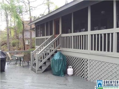 Large Back Open Porch