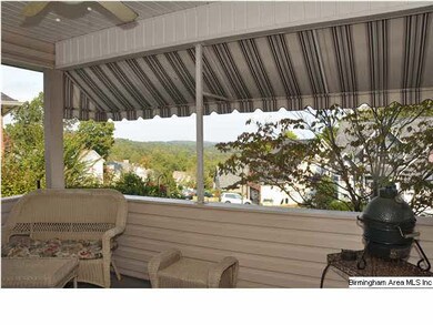 Your own private porch will be great for relaxing 