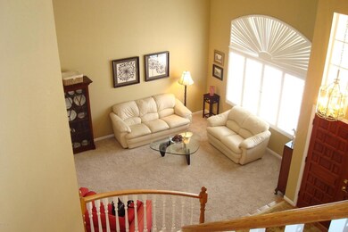 Viewing Living room from upstairs