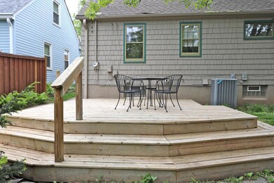Backyard deck
