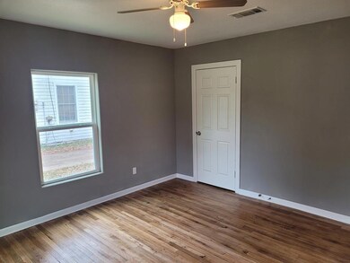 Front bedroom and closet
