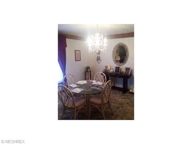 Dining Room with Chandelier
