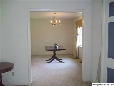 Large formal dining room