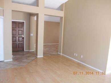 Front Room w/ Soaring Vaulted Ceilings