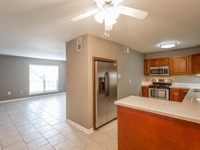 Kitchen and Living Room View