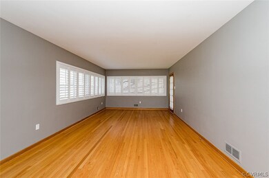 Plantation shutters throughout.