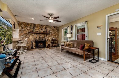 Fireplace in livingroom