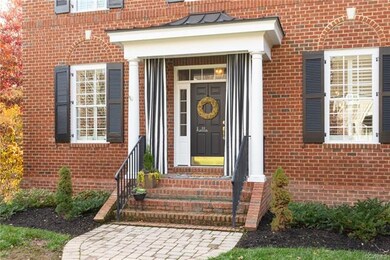 Notice the arched soldier brick above windows and 
