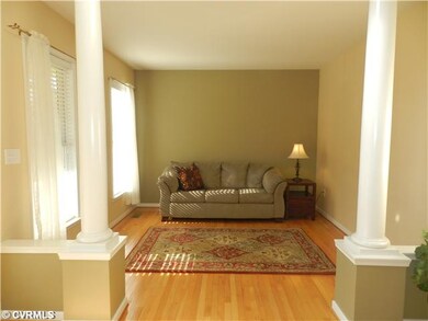Living Room - Formal living room with columns and 