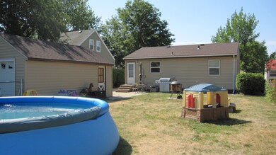 Back garage & house view # 2