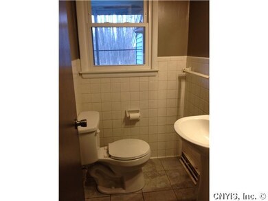Bathroom Half bath on first floor off kitchen and 